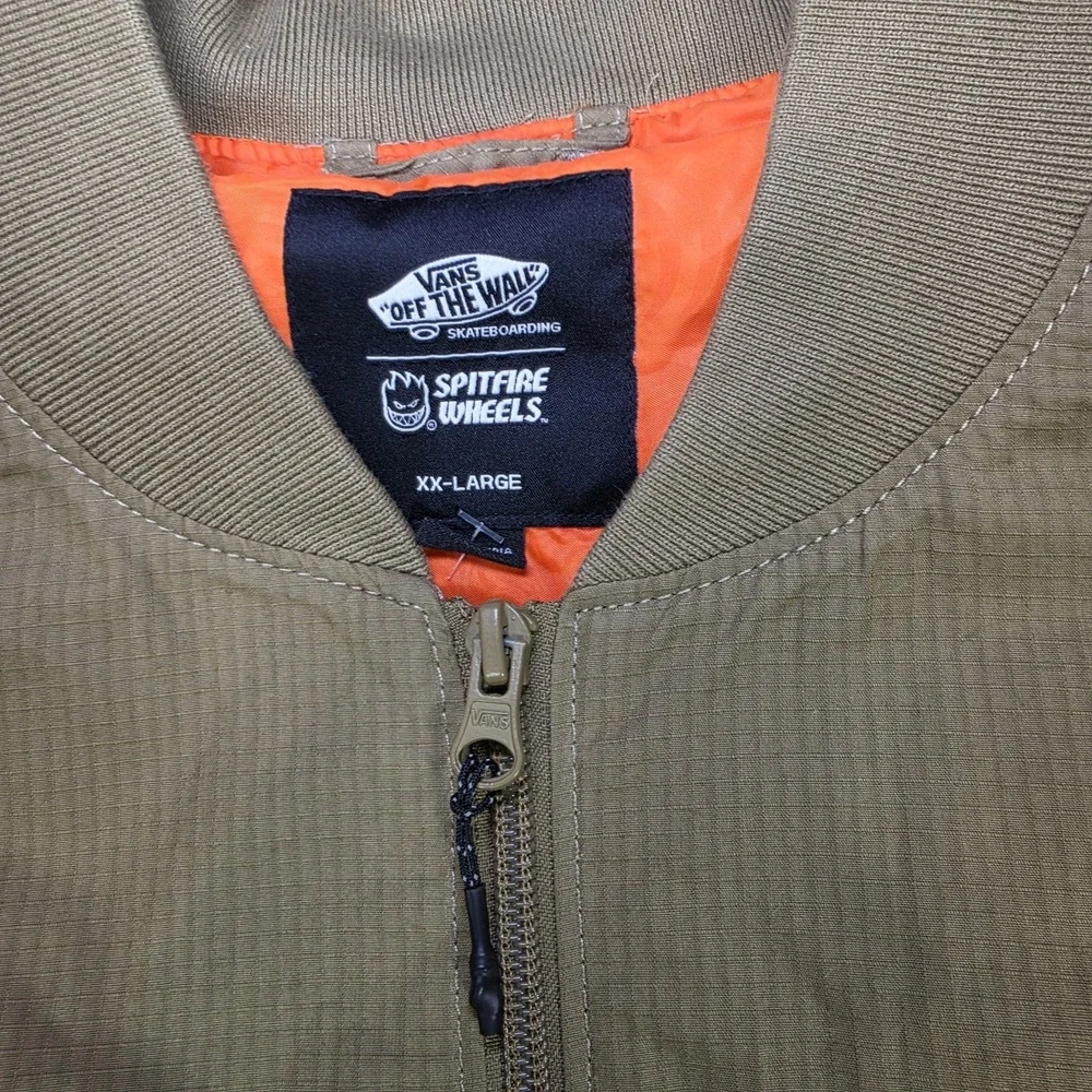Vans x Spitfire Vest Ripstop Packable Poly-Fill‎ Skateboarding Mens 2XL